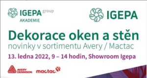 Igepa Akadémia – Dekorácie okien a stien IGEPA workshop a prezentacia