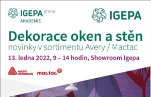 Igepa Akadémia – Dekorácie okien a stien IGEPA workshop a prezentacia