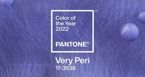 Very Peri: Pantone farba roka 2022 Pantone color of the year 2022