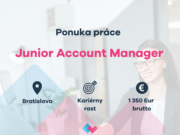 Voľná pracovná pozícia: Junior Account Manager CV na mieru - Key Account Manager