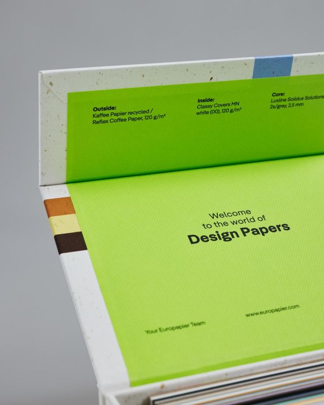 Novy vzorkovnik Design Papers od spolocnosti Europapier