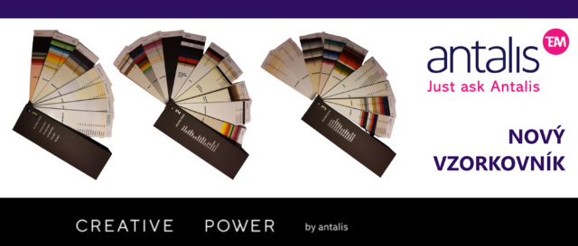 Antalis: creative power – nový vzorkovník kreatívnych papierov Novy vzorkovnik Antalis 2024